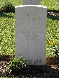 Salonika (Lembet Road) Military Cemetery - Harbun, T